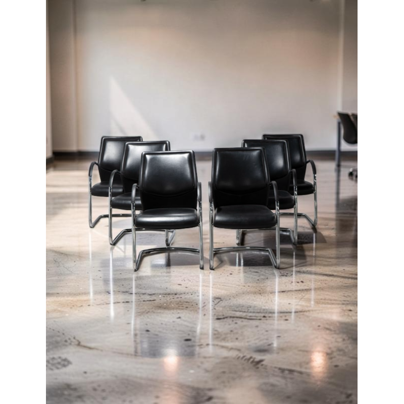 ▷ Sillas Swift piel de Steelcase - Oficinas Montiel