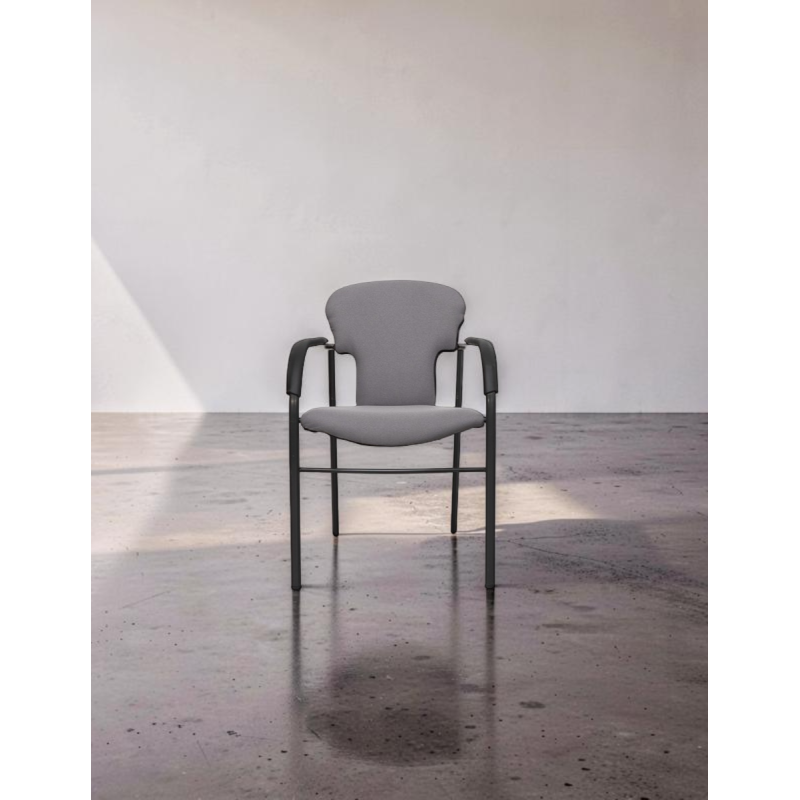 Silla Confidente Oficina Various Negra de BD Barcelona