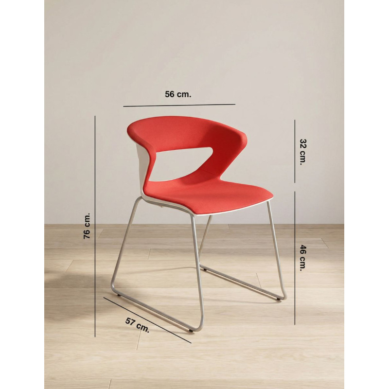 Silla Confidente Bicolor MM1796 - Montiel