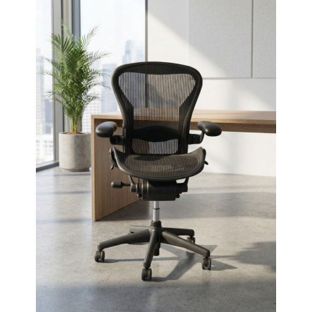 Silla Ergonómica Aeron de Herman Miller - Talla B - Montiel
