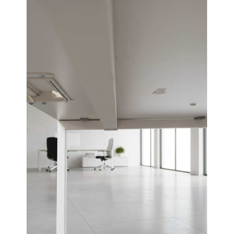 Mesa Despacho Blanca 160x80 cm WorkIt de Vitra - Montiel