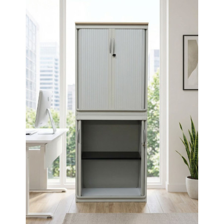 Armario Doble Apilado Metálico de Steelcase - Montiel