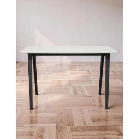 Mesa Madera Alta Blanca 160x80 cm. de Steelcase - Montiel