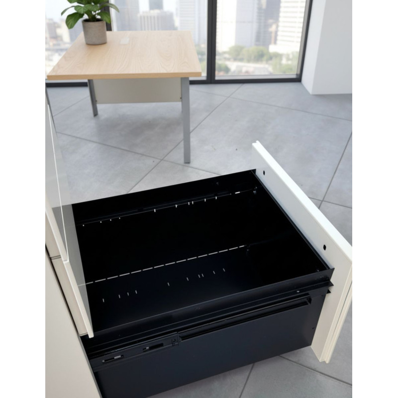 Cajonera Beige Metálica 3 Cajones de Bisley - Montiel