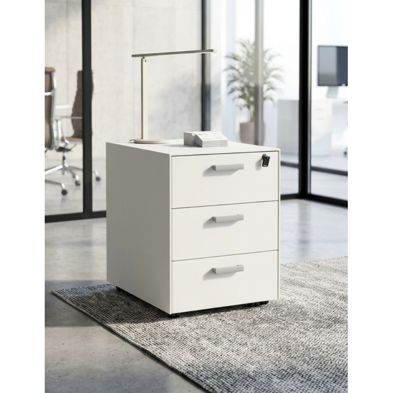 Cajonera metálica de 3 cajones de Steelcase - Reoffice