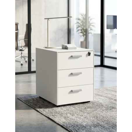 Cajonera metálica de 3 cajones de Steelcase - Reoffice