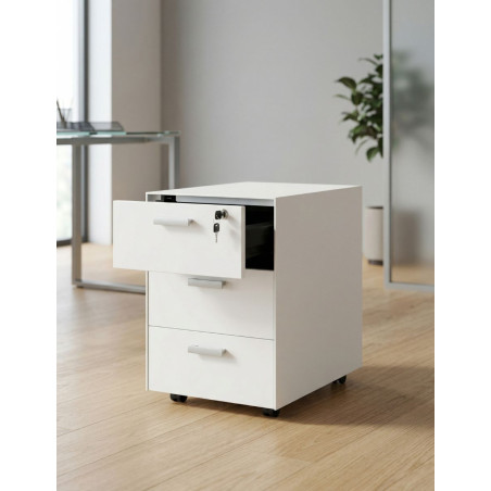 Cajonera metálica de 3 cajones de Steelcase - Reoffice