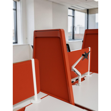 Multipuesto Alto Terracota 6 Puestos de Steelcase | Montiel