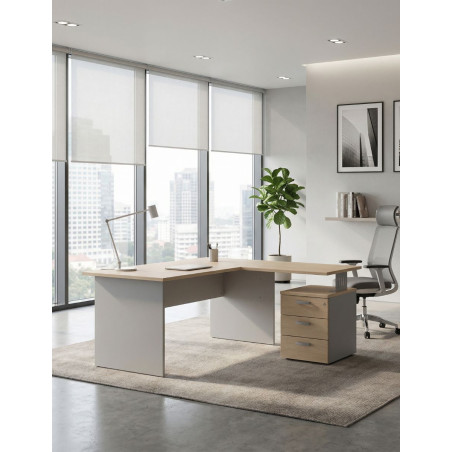 Escritorio con cajones Tono T3 de Mobel Línea - Montiel