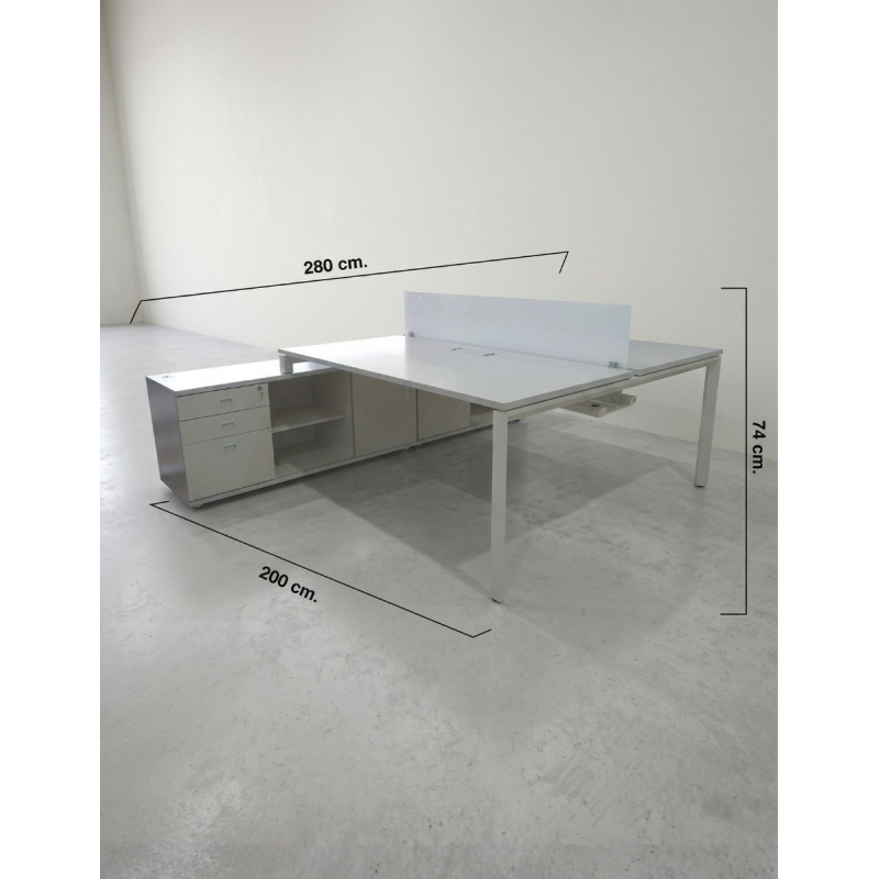 Multipuesto con Mueble Vital Plus de Actiu - Montiel