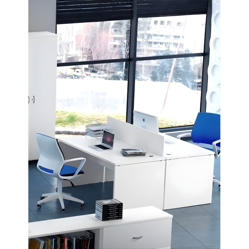 ▷ Mesa Escritorio Madera Opción de Ala Euro2000 Euromof