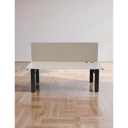 Mesa 2 Puestos con Electrificación de Actiu | Montiel