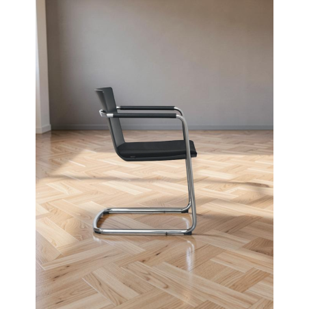 Silla para salas de Espera Base Patín de Wilkhahn - Montiel