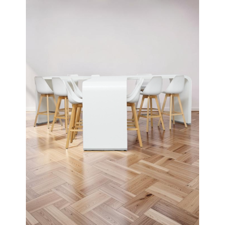 Mesa Modular en forma de Isla Blanca de La Palma - Montiel