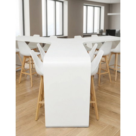 Mesa Modular en forma de Isla Blanca de La Palma - Montiel