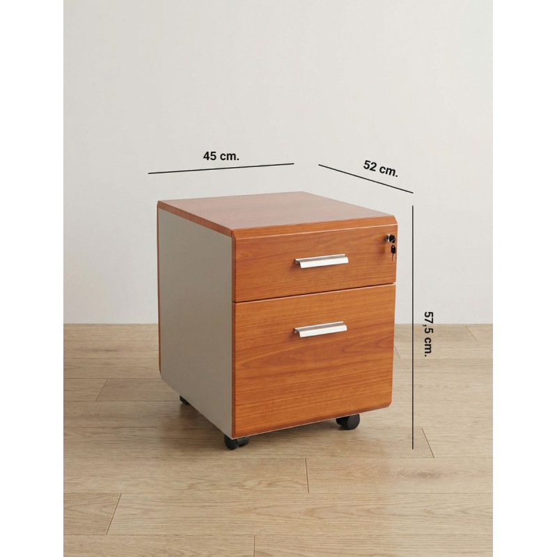 Cajonera 2 Cajones y Cerradura MM1798 - Montiel