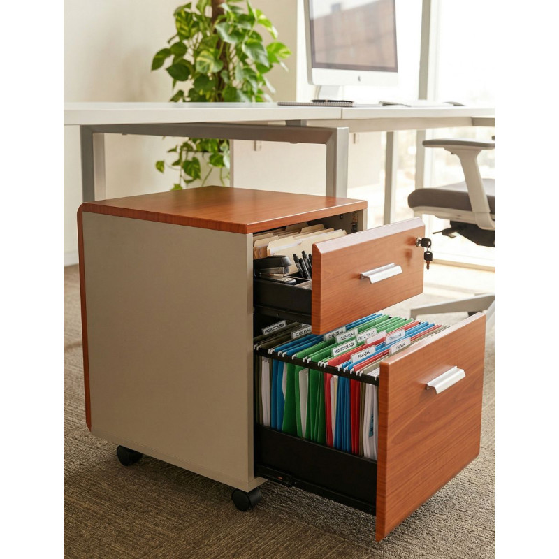 Cajonera 2 Cajones y Cerradura MM1798 - Montiel