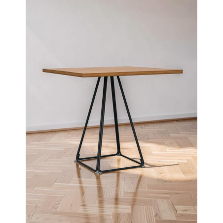 Mesa Minimalista de Madera y Metal MM1685 - Montiel