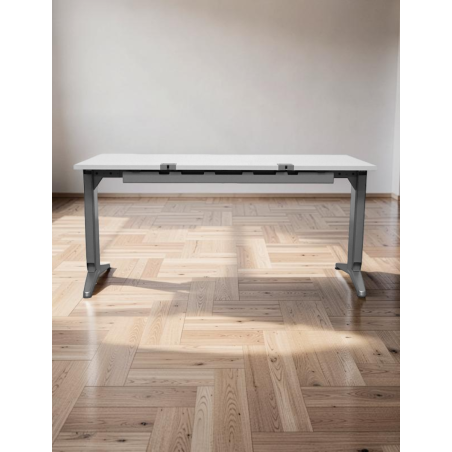 Mesa Escritorio Madera con Pasacables Fusión de Steelcase - Montiel