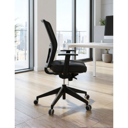 Silla Ergonómica JM Tapizada de Kunna - Oficinas Montiel