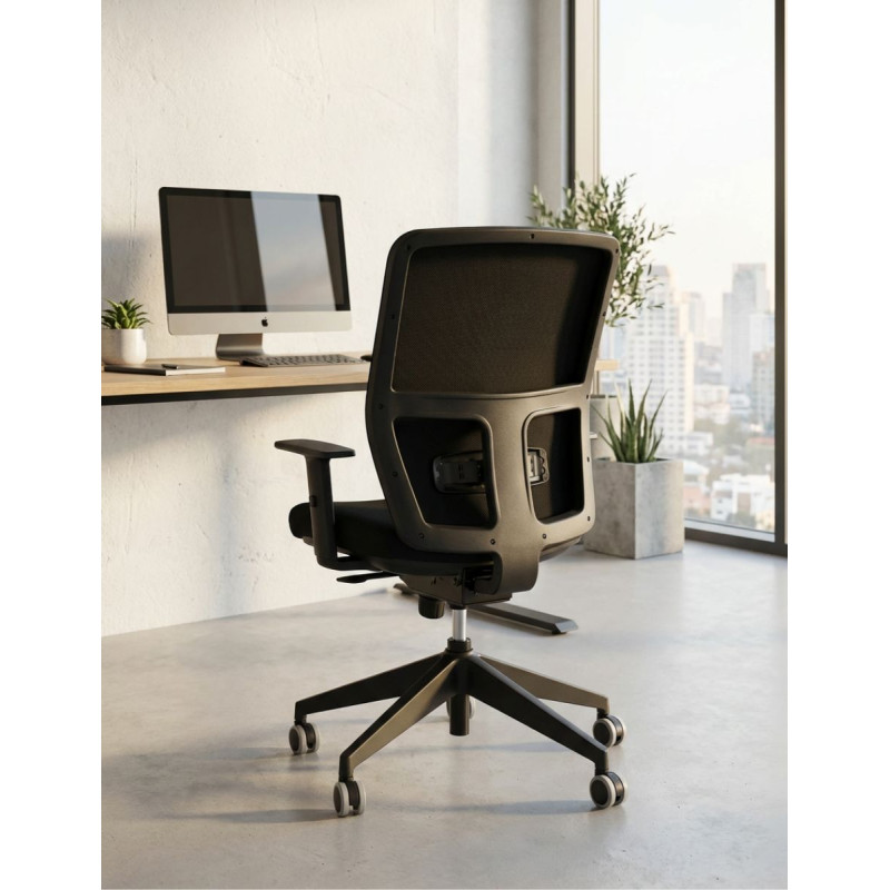 Silla Ergonómica JM Tapizada de Kunna - Oficinas Montiel