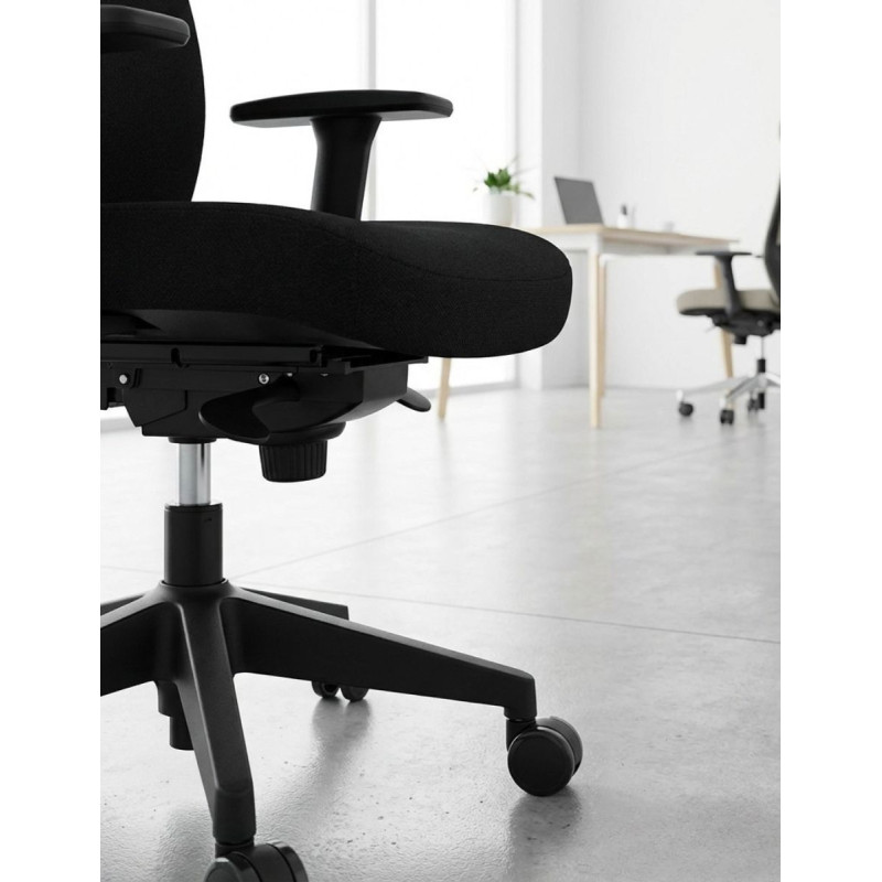 Silla Ergonómica JM Tapizada de Kunna - Oficinas Montiel