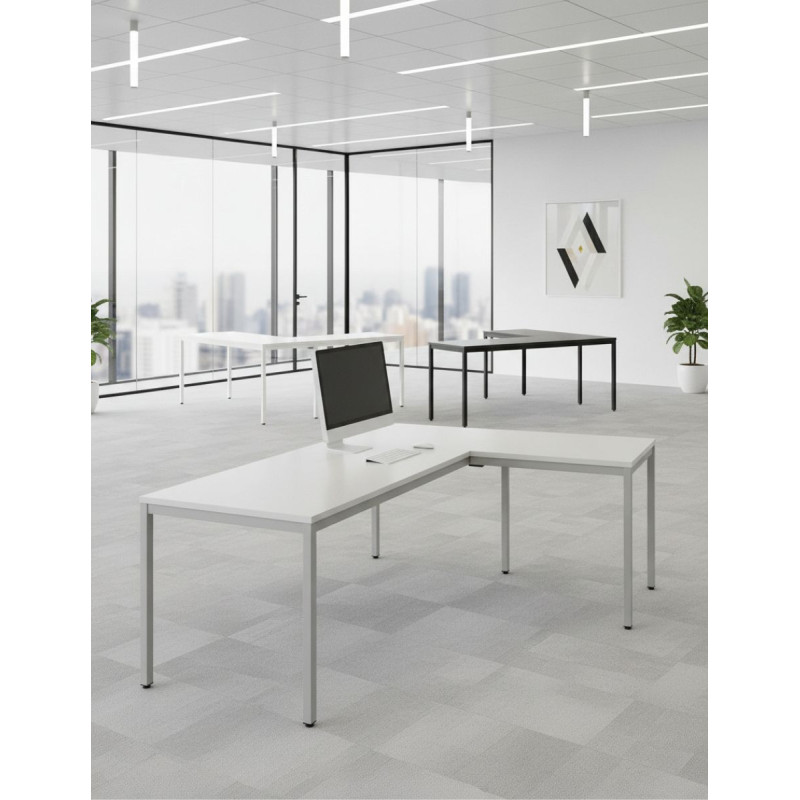 ▷ Mesa Escritorio de Esquina Line de Kesta - Oficinas Montiel