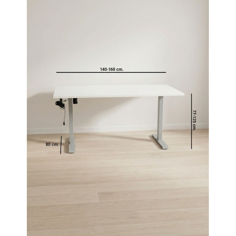 Mesa Elevable Eléctrica de Oficina UP de Kunna - Montiel