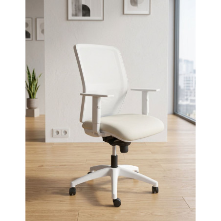 Silla Ergonómica Blanca Kerry White de Vincolo - Montiel