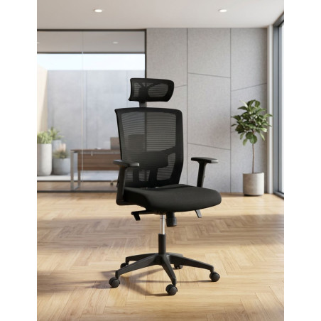 ▷ Silla Despacho Ergonómica Viena de Euromof - Oficinas Montiel
