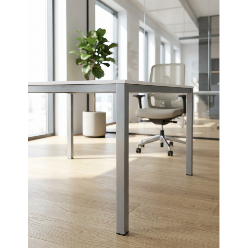 ▷ Mesa de Reuniones Cuadrada ECO de Ismobel - Oficinas Montiel