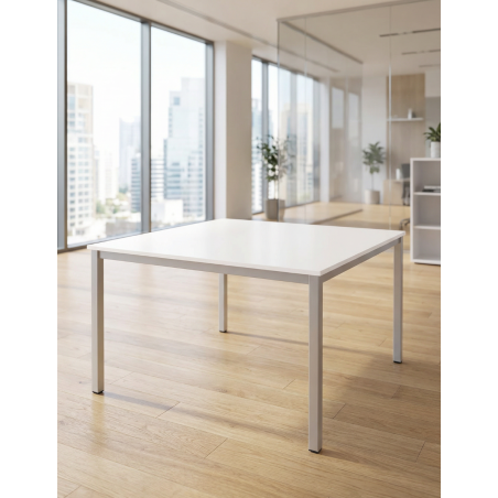 ▷ Mesa de Reuniones Cuadrada ECO de Ismobel - Oficinas Montiel