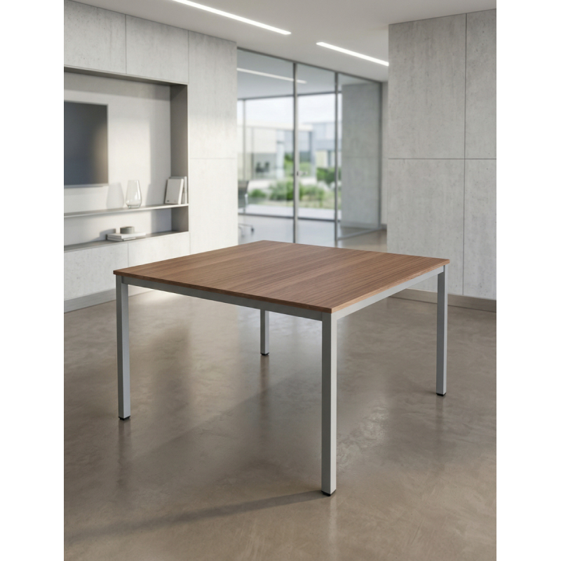 ▷ Mesa de Reuniones Cuadrada ECO de Ismobel - Oficinas Montiel