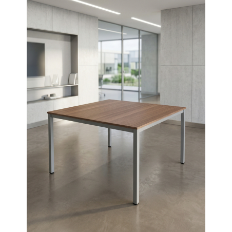 ▷ Mesa de Reuniones Cuadrada ECO de Ismobel - Oficinas Montiel