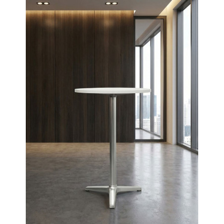 Mesa Redonda Alta Blanca MM1264 de Montiel