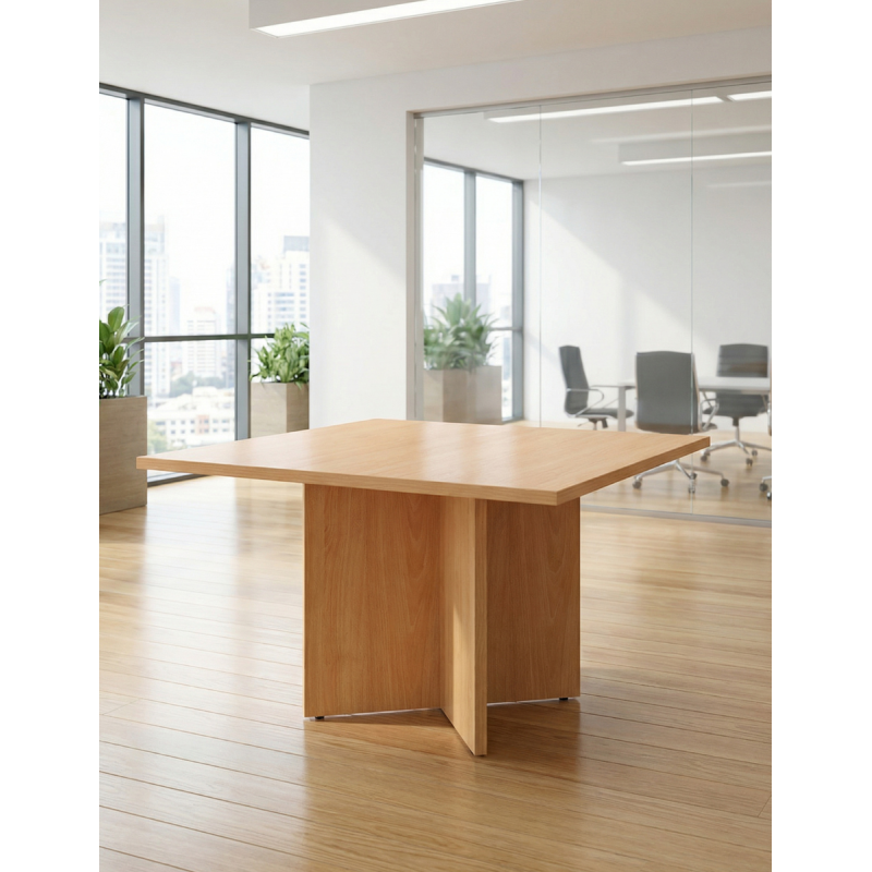 Mesa de Reuniones Cuadrada 120 cm de Herpesa - Montiel