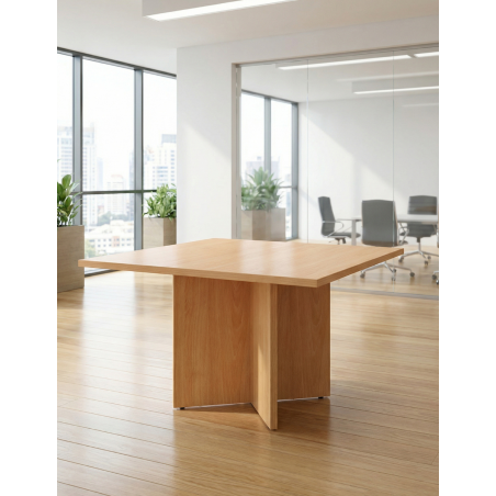 Mesa de Reuniones Cuadrada 120 cm de Herpesa - Montiel