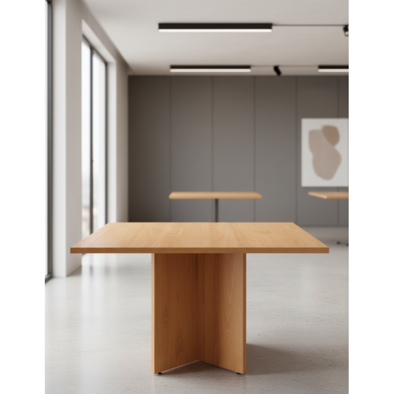 Mesa de Reuniones Cuadrada 120 cm de Herpesa - Montiel