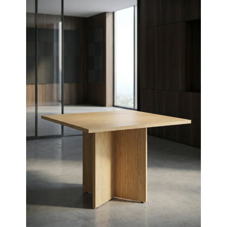Mesa de Reuniones Cuadrada 120 cm de Herpesa - Montiel