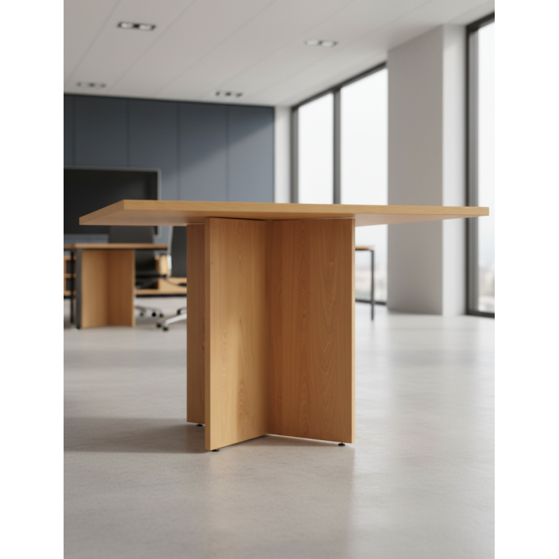 Mesa de Reuniones Cuadrada 120 cm de Herpesa - Montiel