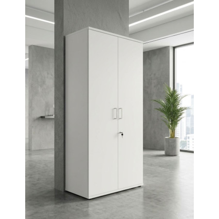 Armario Madera Alto con Bastidor de Kunna - Oficinas Montiel