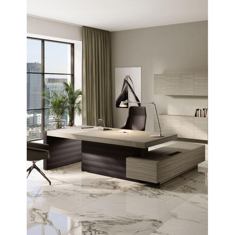 ▷ Mesa de Dirección con Credencia Jera de Las Mobili - Oficinas Montiel