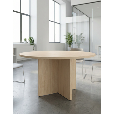 ▷ Mesa de Juntas Redonda Ceres de Ismobel - Montiel