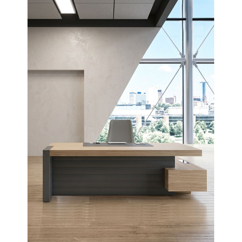 ▷ Mesa de Dirección con Credencia Jera de Las Mobili - Oficinas Montiel