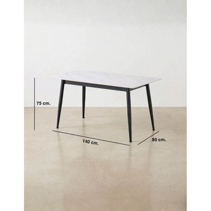 Mesa Despacho Fija 140 x 80 cm. Lucerna - Montiel