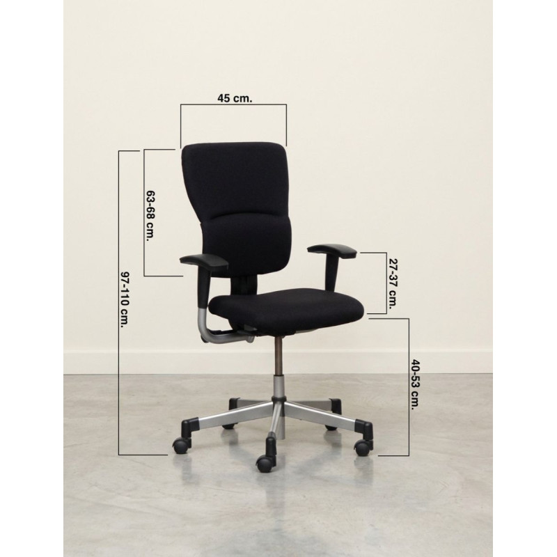 Silla Ergonómica Oficina Let's B Steelcase - Montiel