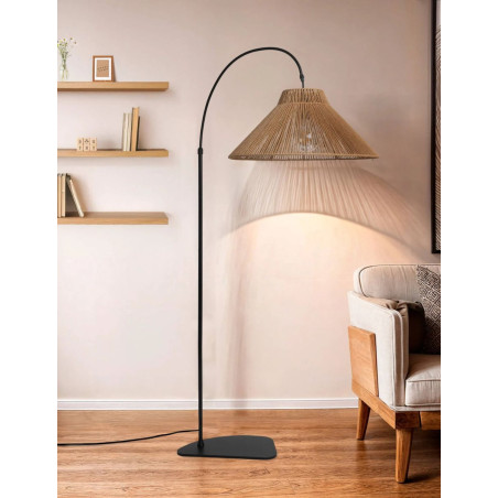 Lámpara de Pie de Oficina Metálica Montreal - Montiel