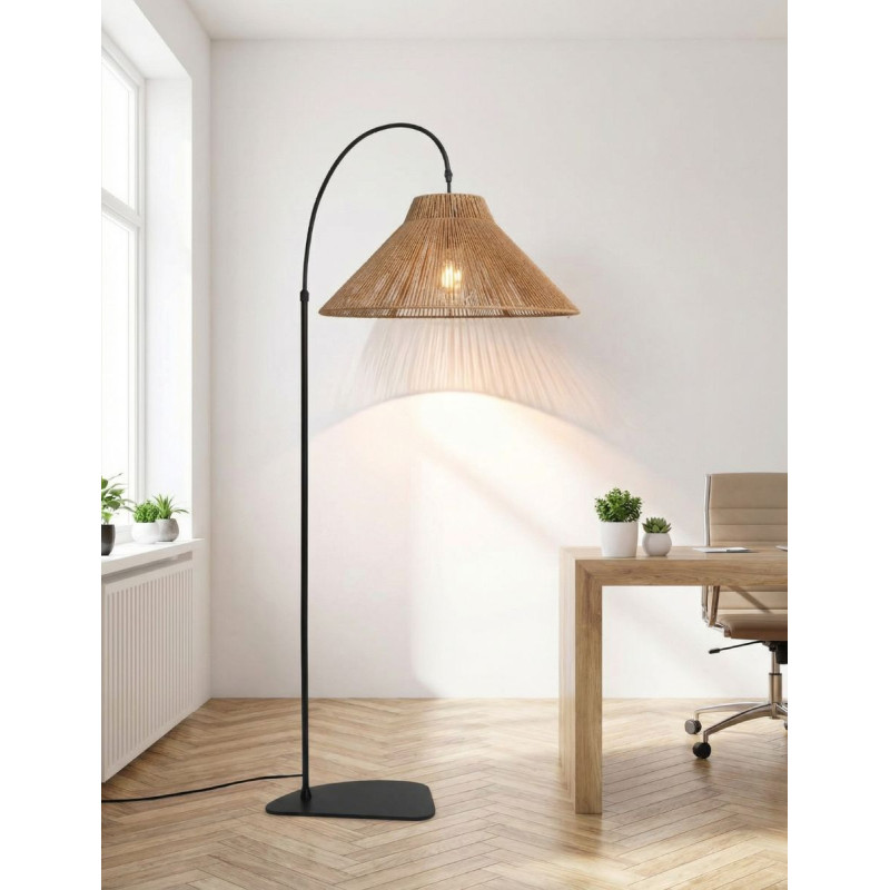 Lámpara de Pie de Oficina Metálica Montreal - Montiel