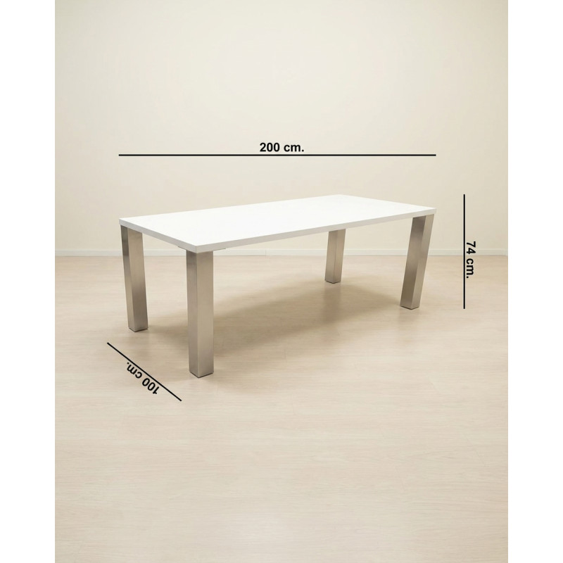 Mesa Reuniones 200x100 cm. Senda de Euromof - Montiel