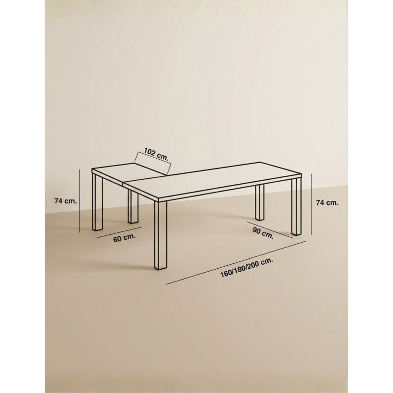 Mesa Dirección en L Senda de Euromof - Montiel